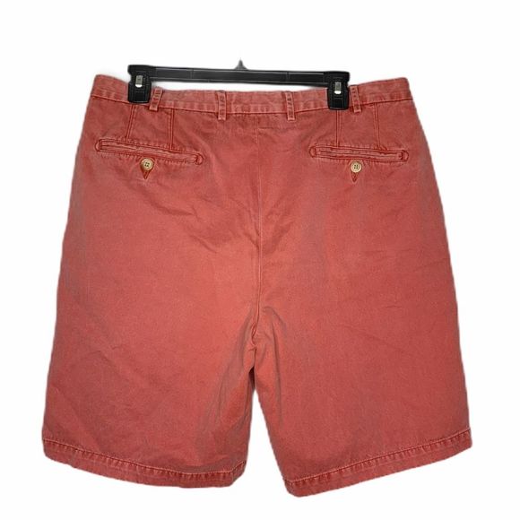 Peter Millar Shorts Flat Front Size 34 Salmon - Picture 3 of 4
